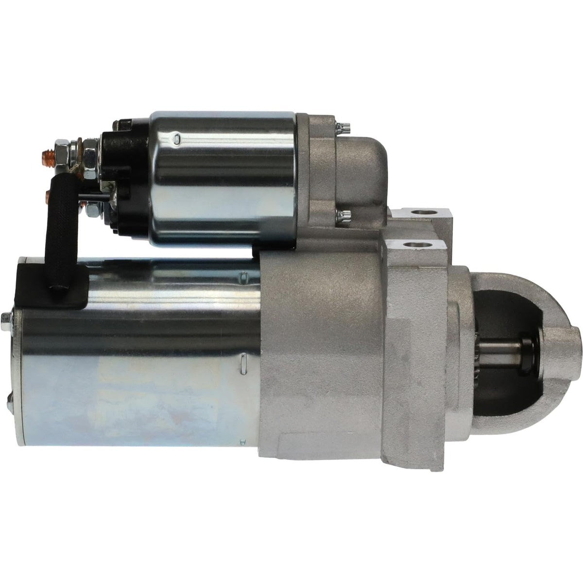 Parts Player starter side profile highlighting compact design and durability