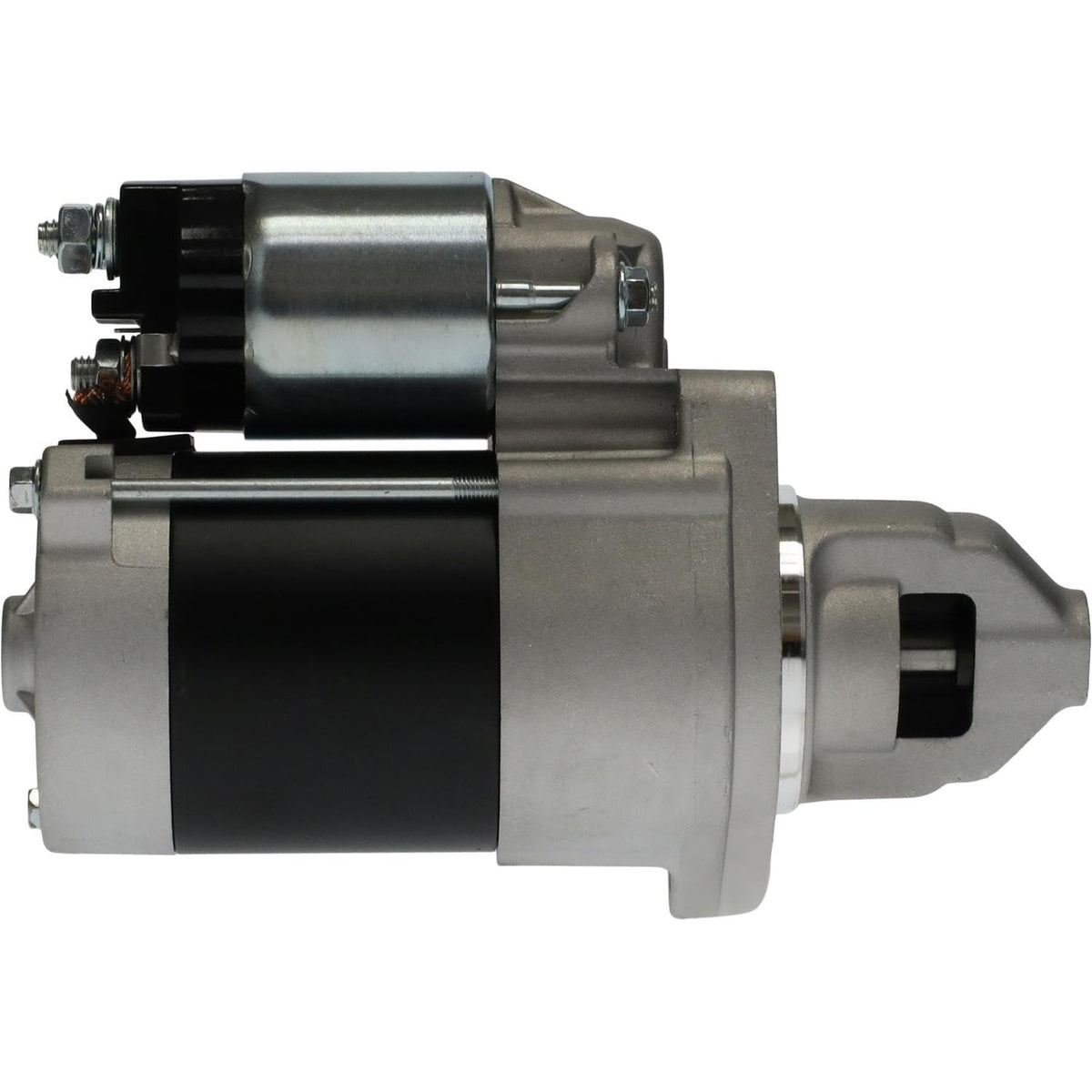 Parts Player starter side profile highlighting compact design and durable build
