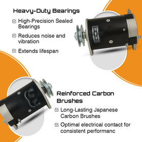 Parts World USA side profile illustrating compact design and correct clearance