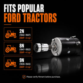 Parts World USA starter side profile highlighting compact durable housing