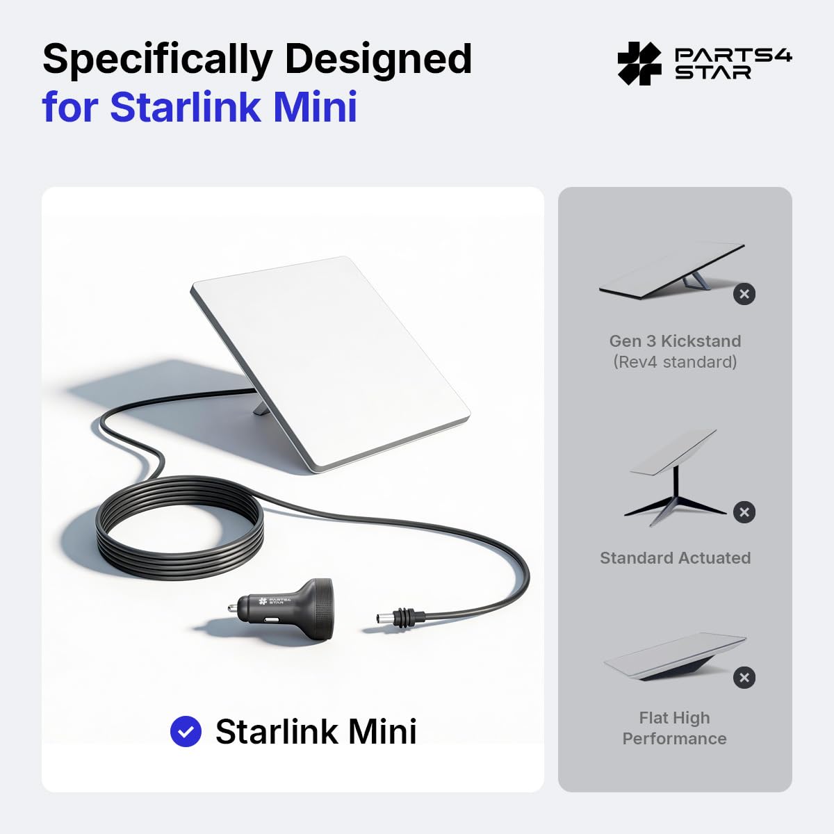 Parts4Star adapter in RV setup showing flexible placement and uninterrupted connectivity