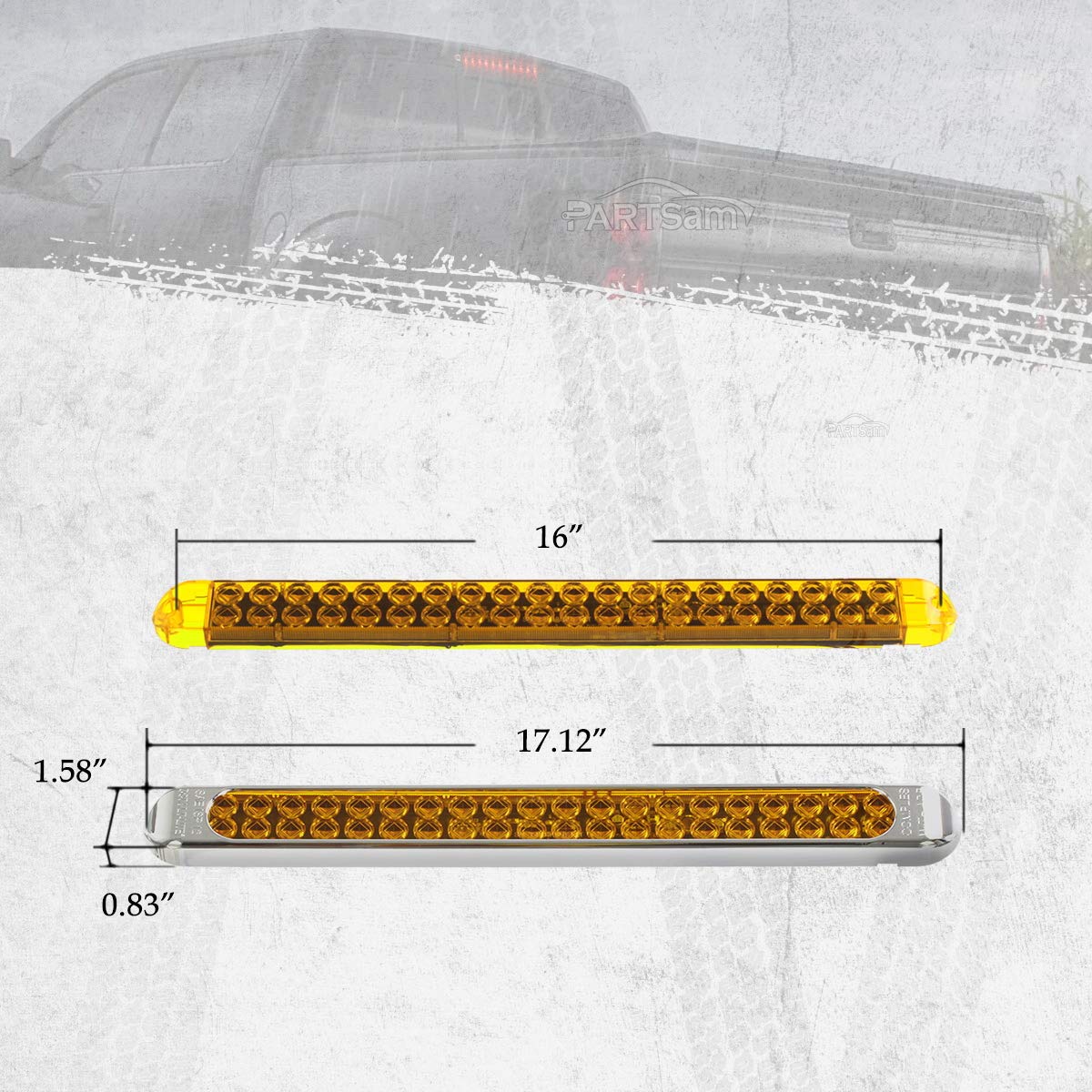 Partsam wiring harness view showing three-wire connections for flexibility