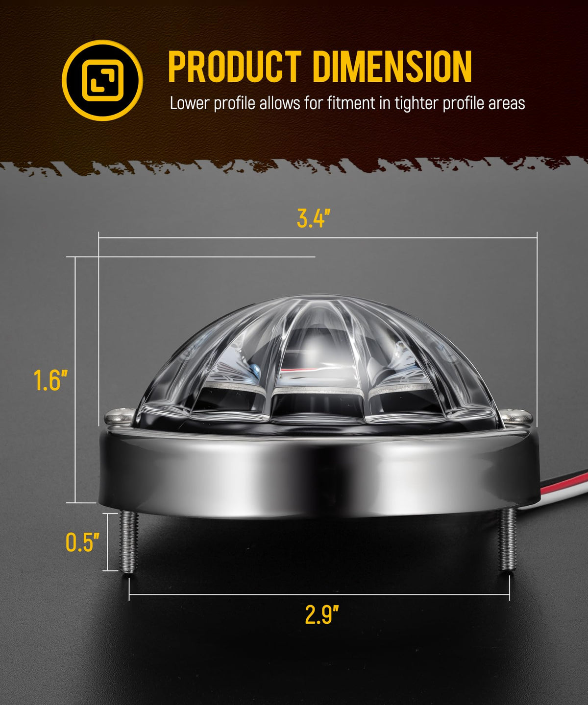 Partsam aluminum alloy base detail showing corrosion resistance