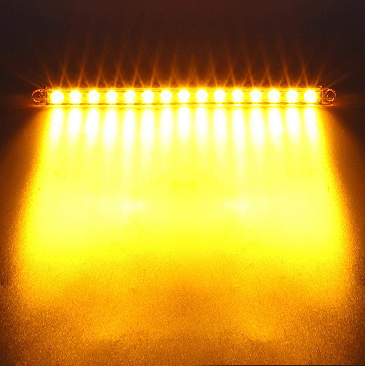 Partsam side profile of thin LED bar highlighting low-profile benefit