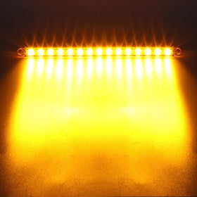 Partsam side profile of thin LED bar highlighting low-profile benefit