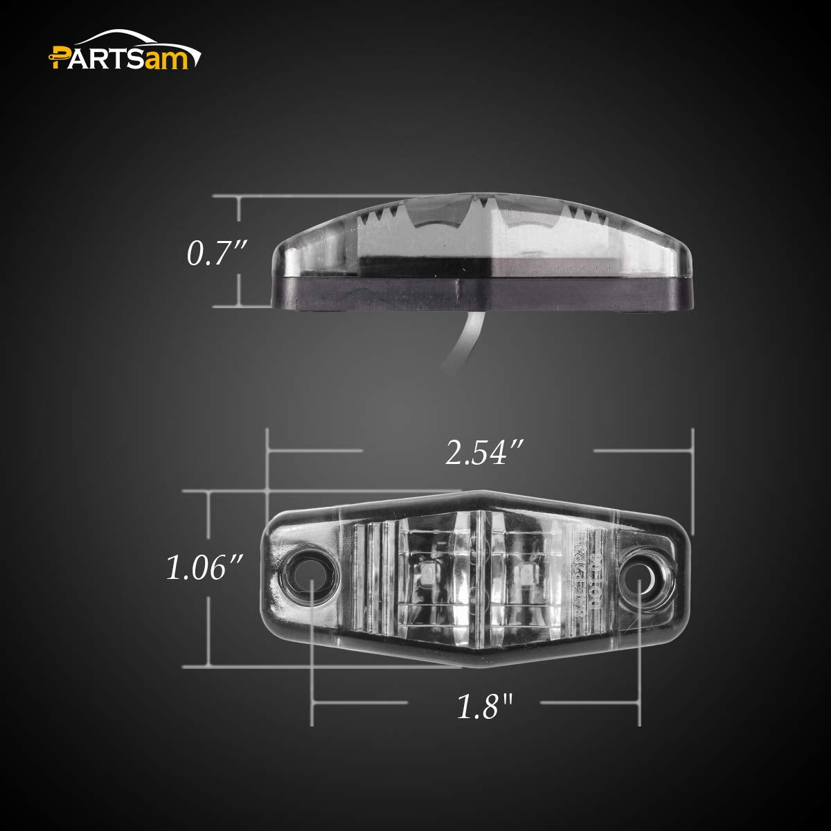 Partsam back housing sealed showing gasket and water resistance benefit