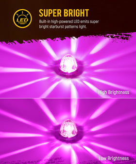 Partsam bezel and clear lens close-up highlighting build quality and durability benefit
