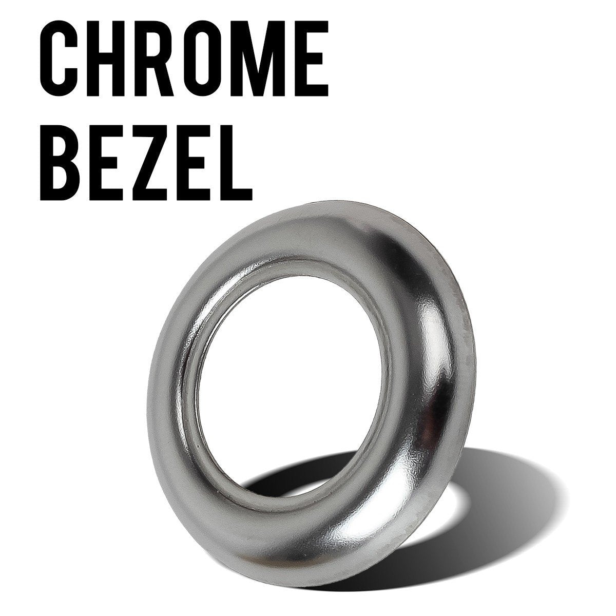 Partsam close-up chrome finish detail highlighting corrosion resistance