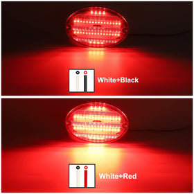 Partsam close-up of LED array and reflex lens for increased light output
