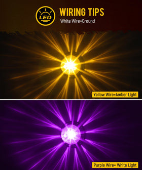 Partsam close-up of SMD LED and transparent lens illustrating clear light transmission and durability