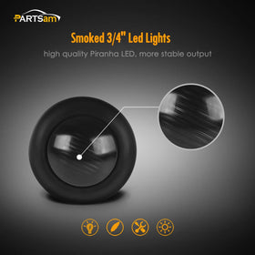 Partsam smoked lens close-up highlighting texture and discreet aesthetic benefit
