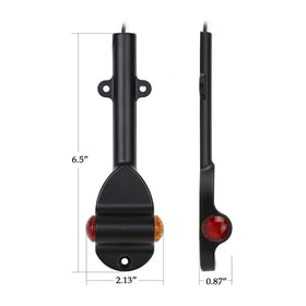 Partsam close-up of sealed LED lens highlighting waterproof protection and durable finish