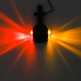 Partsam side-mounted fender light showing low-profile design that resists snags and damage
