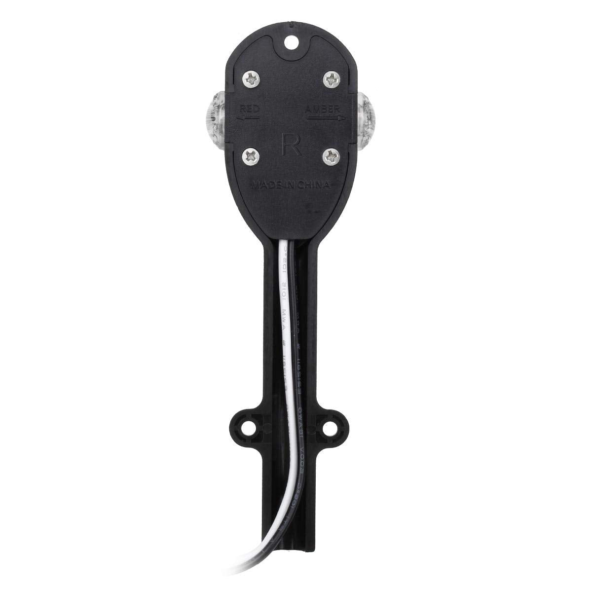 Partsam mounted on fender side showing side-mount option and secure bracket attachment