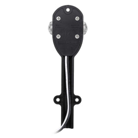 Partsam mounted on fender side showing side-mount option and secure bracket attachment