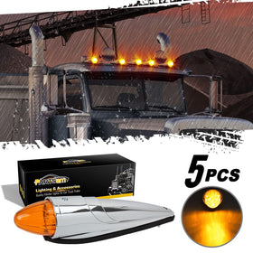 Partsam five-piece kit unboxed showing complete set for full cab marker replacement