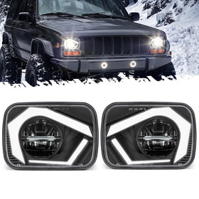 Partsam front-facing headlight showing eagle-eye design and improved visibility