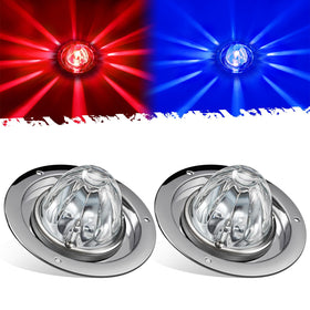 Partsam front glass lens showing clear focused beam benefit