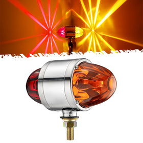 Partsam front view glass watermelon lens showing clear signaling benefit