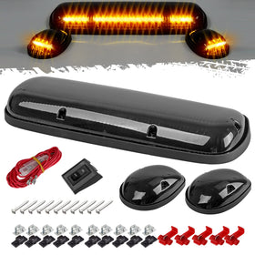 Partsam front view assembly showing three cab marker lights and improved visibility