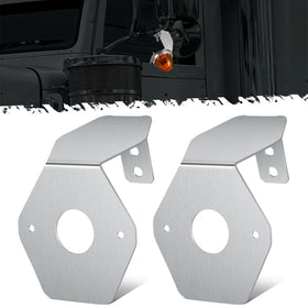 Partsam front view bracket showing fit and sturdy build for secure mounting