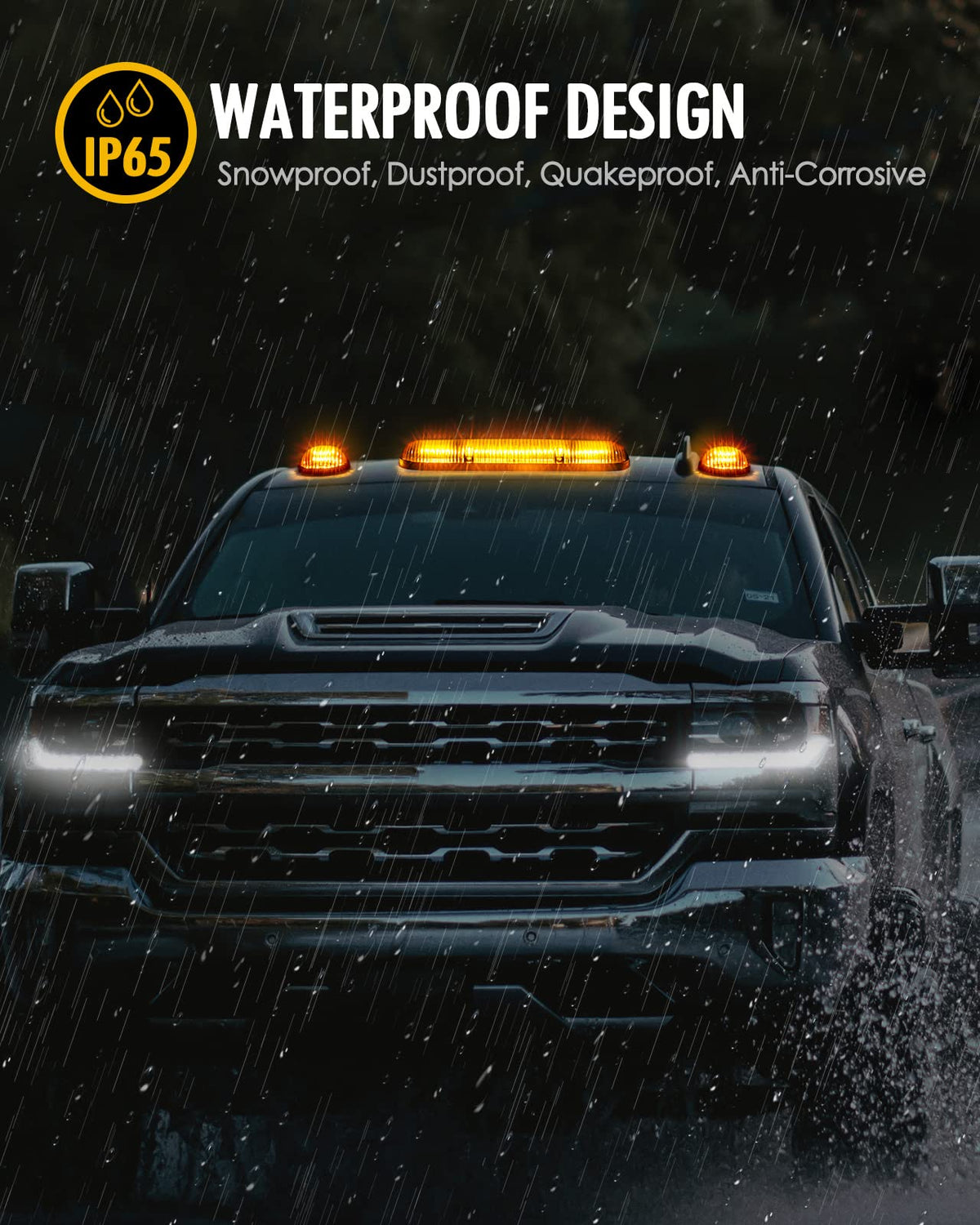 Partsam installed on Silverado roof restoring factory look and visibility