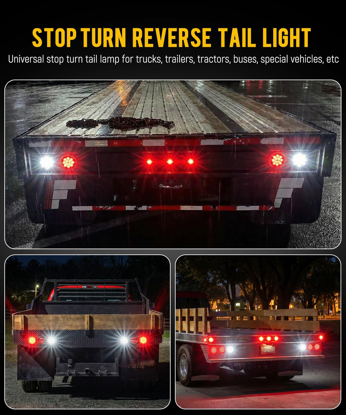 Partsam installed on a utility trailer showing improved rear visibility