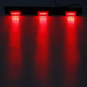 Partsam illuminated on a trailer at night showing improved visibility for safer towing