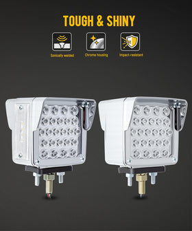 Partsam mounted on truck fender illustrating easy installation and fit