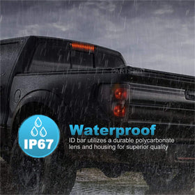 Partsam sealed weld joint close-up showing waterproof construction that resists road moisture