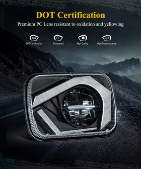 Partsam sequential turn signal demo signaling clear, progressive indication