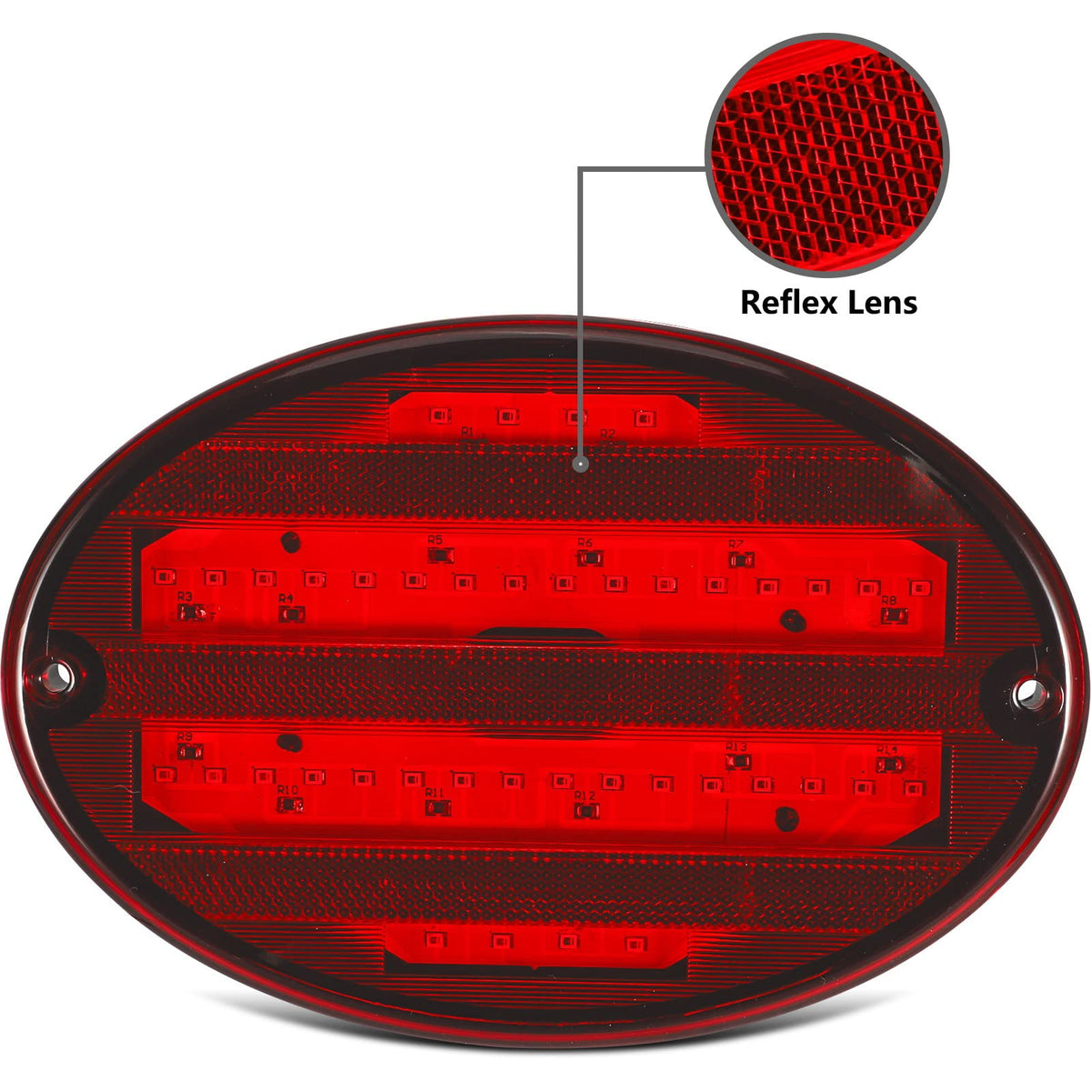 Partsam side profile showing slim depth and low-profile mount benefit