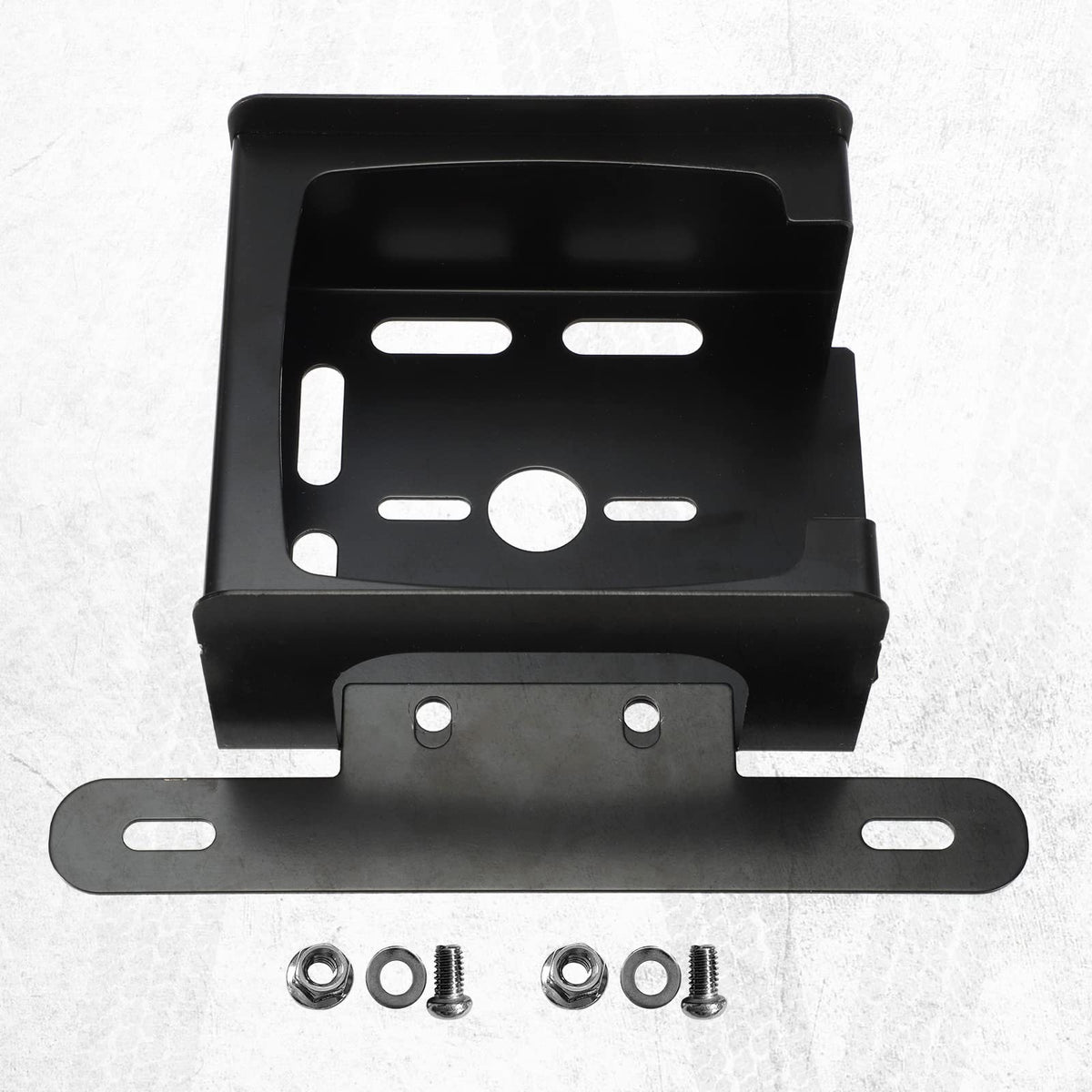 Partsam side profile showing dimensions for fitting square LED lights