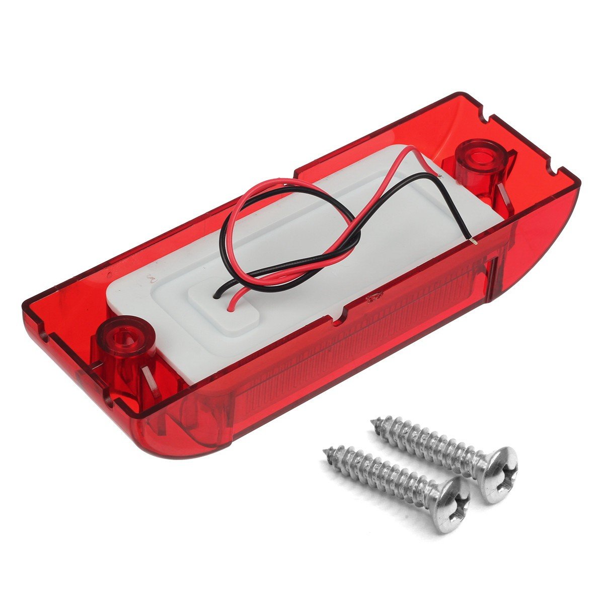 Partsam side profile showing mounting holes and sealed housing for durable installation