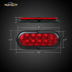Partsam side profile showing surface-mount housing for secure fit benefit