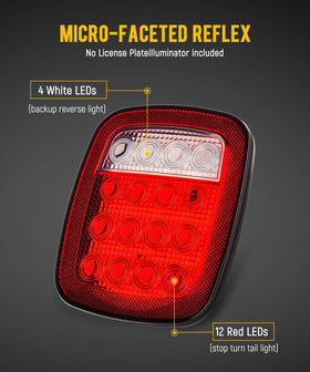 Partsam side profile highlighting waterproof seal and durable housing benefit