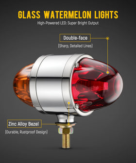 Partsam side zinc alloy bezel highlighting corrosion resistance benefit
