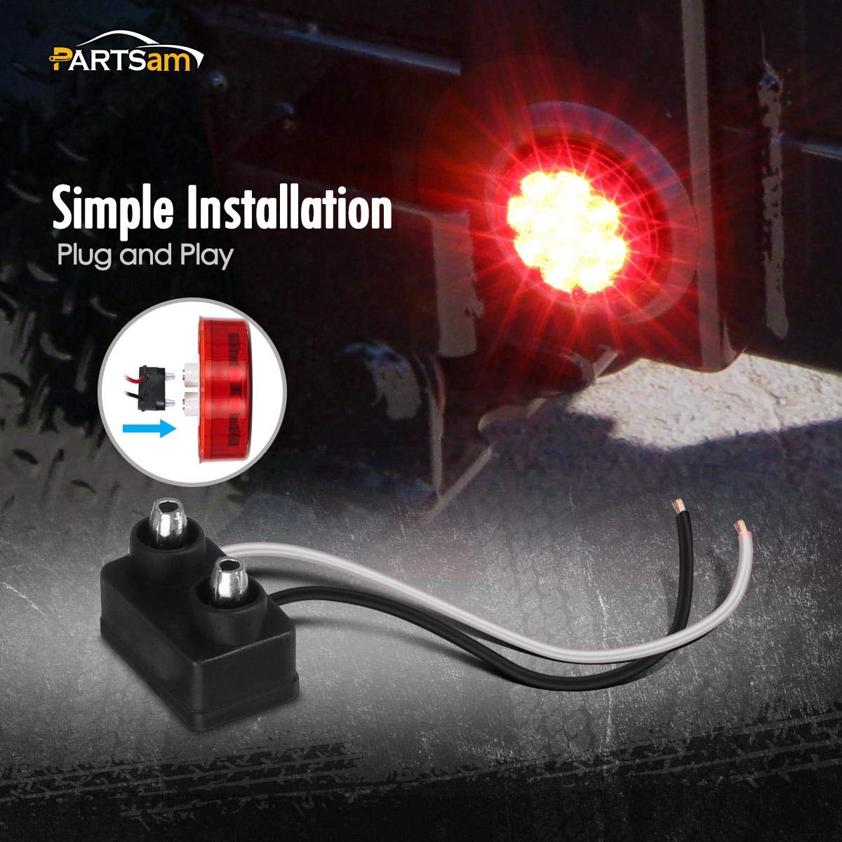 Partsam submerged in water illustrating IP67 waterproof protection for wet use