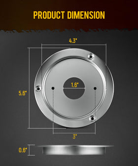 Partsam foam gasket and screws kit showing easy-install hardware benefit
