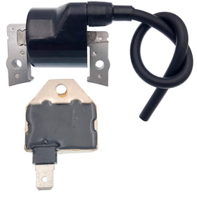 PARTSRUN coil installed on Kawasaki engine illustrating improved starting reliability