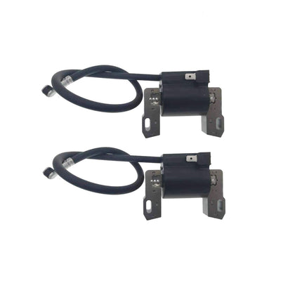 PARTSRUN ignition coil front view showing mount and connector for easy replacement
