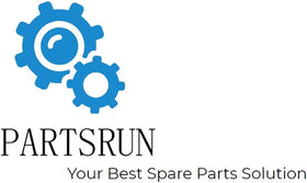 PARTSRUN ignition coil beside a ruler showing compact size for straightforward installation