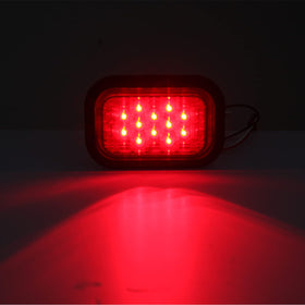 Partswcgg closeup of 12 LED array and lens showing improved visibility benefit