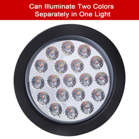 Partswcgg close-up of lens and LED texture for durable optics