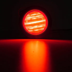 Partswcgg close-up of 13 LEDs shows intense uniform light output