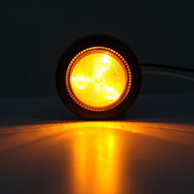 Partswcgg closeup of four LEDs demonstrating bright, long-lasting output