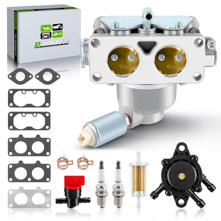 partszen carburetor front view showing precise fit and easy installation benefit
