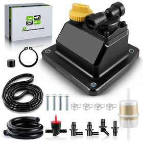 partszen front assembly showing pump mounting and inlet outlet for easy replacement