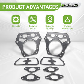 partszen head gasket close-up showing precise sealing surface for correct compression