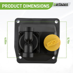 partszen installed in Kohler engine compartment demonstrating correct orientation